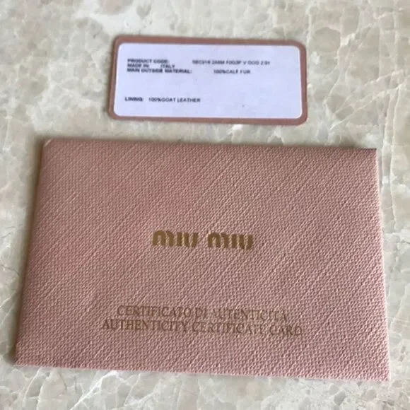 MIU MIU Real Leather Authentic Large Purse✨ - Picture 9 of 10